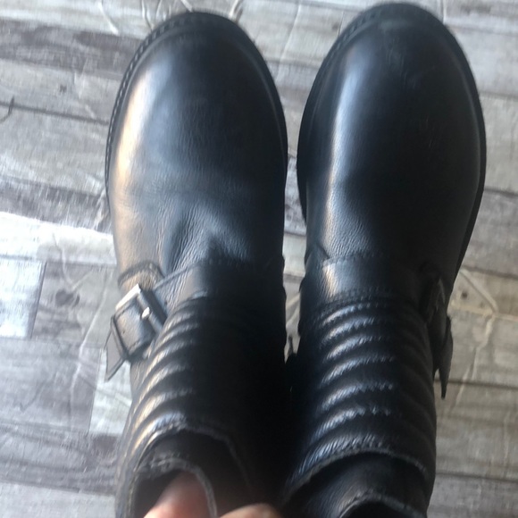 Zara  Black Moto Low Boots - Picture 16 of 16
